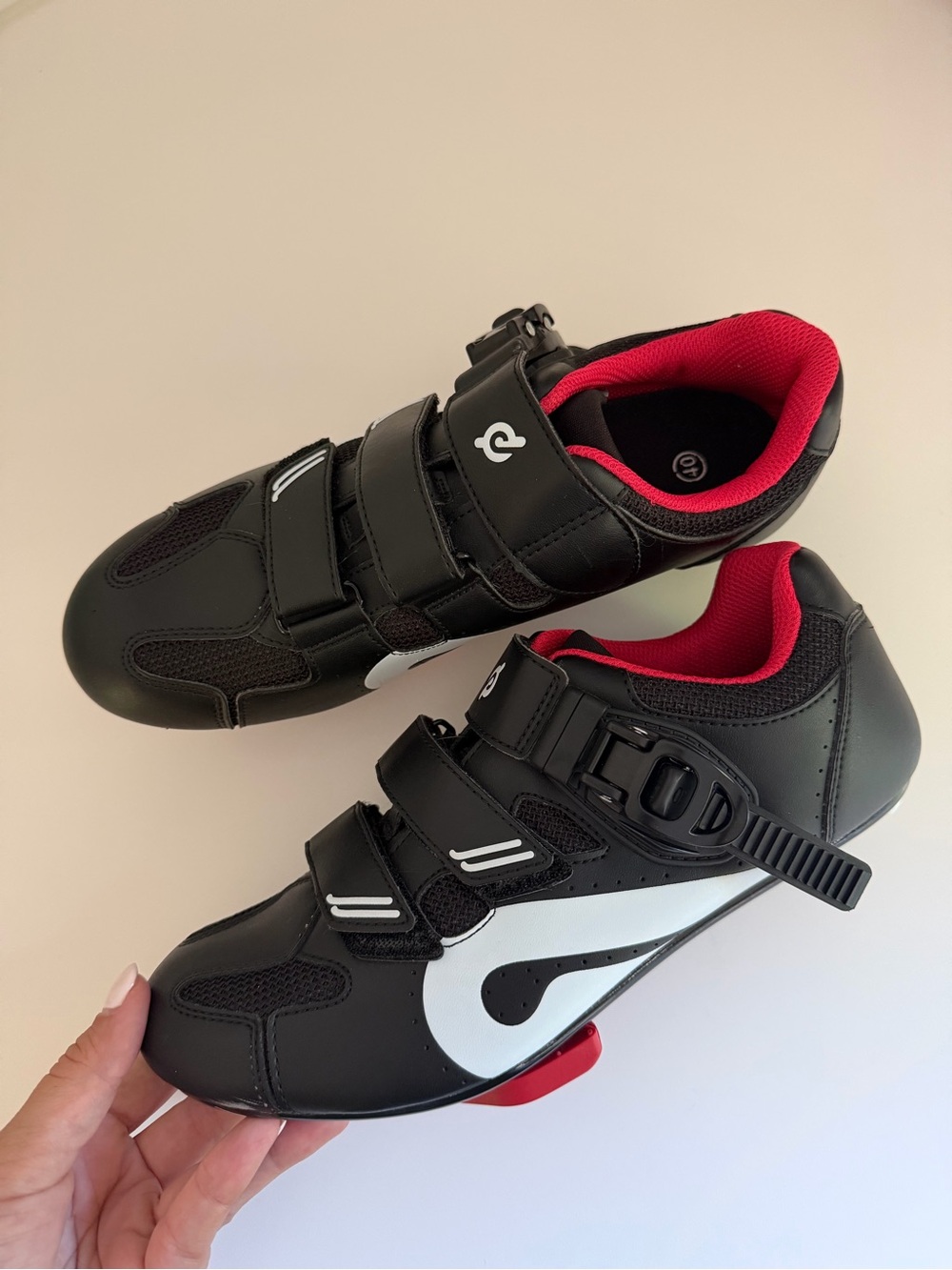 Peloton Cycling Shoes Women’s US 8 EU 40 Black with Delta Cleats